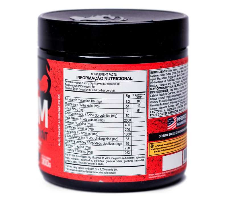 Pré Treino Venom Underground 300g Dark Lab