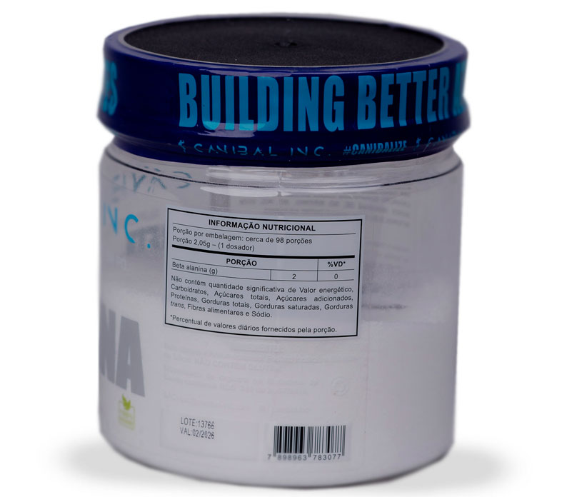 BETA ALANINA Canibal 200g