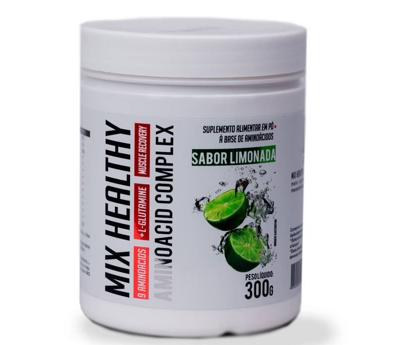 Mix Healthy Suplemento De Aminoácidos Essenciais R74 300g