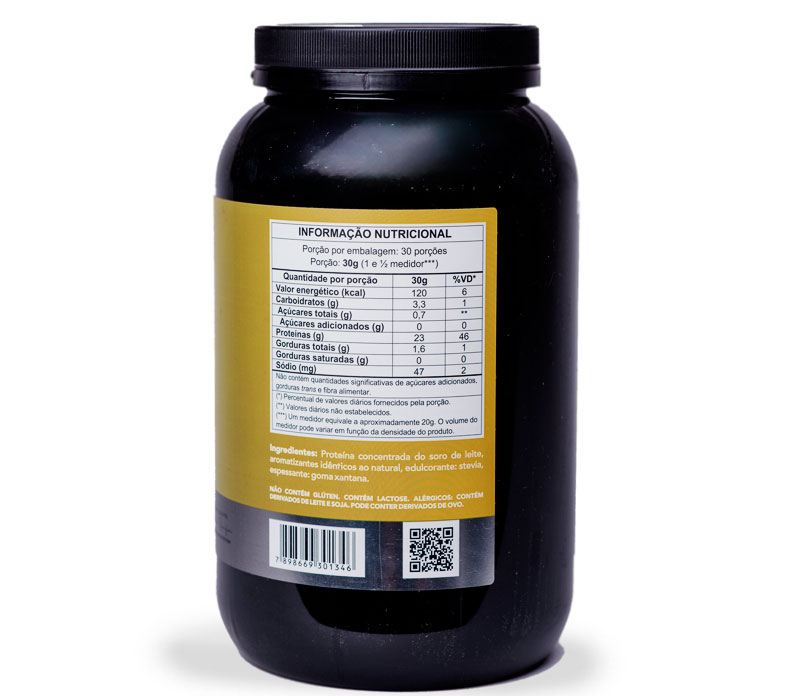Whey Protein Concentrado R74 Premium - 900gr