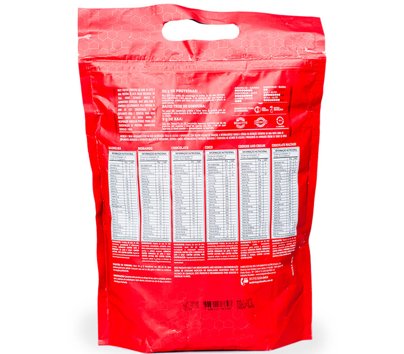 Whey Protein 100% Pure Refil 900g Integralmédica