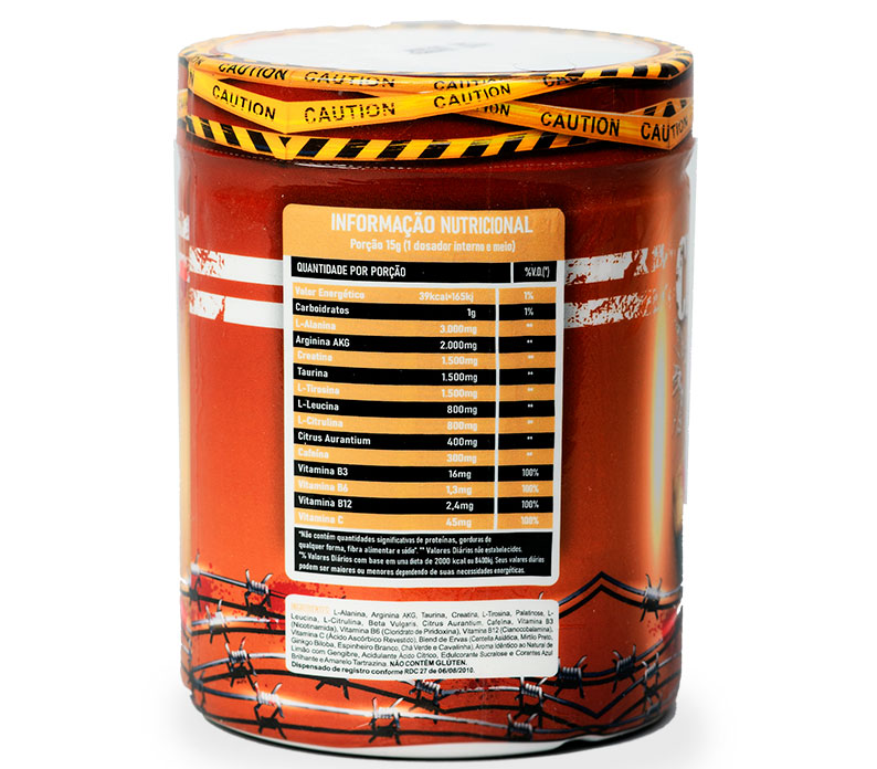 Chernobyl Gold Pré-Treino 405g - R74