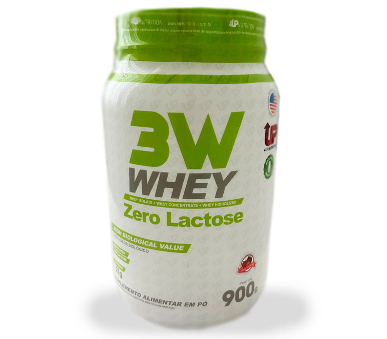 Whey Protein 3w Zero Lactose 4up Nutrition