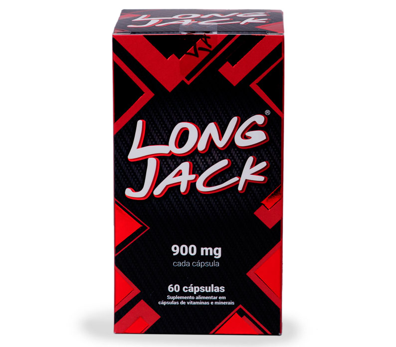 Long Jack 900mg - Força E Disposição Massa Muscular