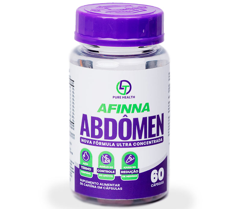 Afinna Abdômen 60 Cápsulas - Melhor Sabor Neutro