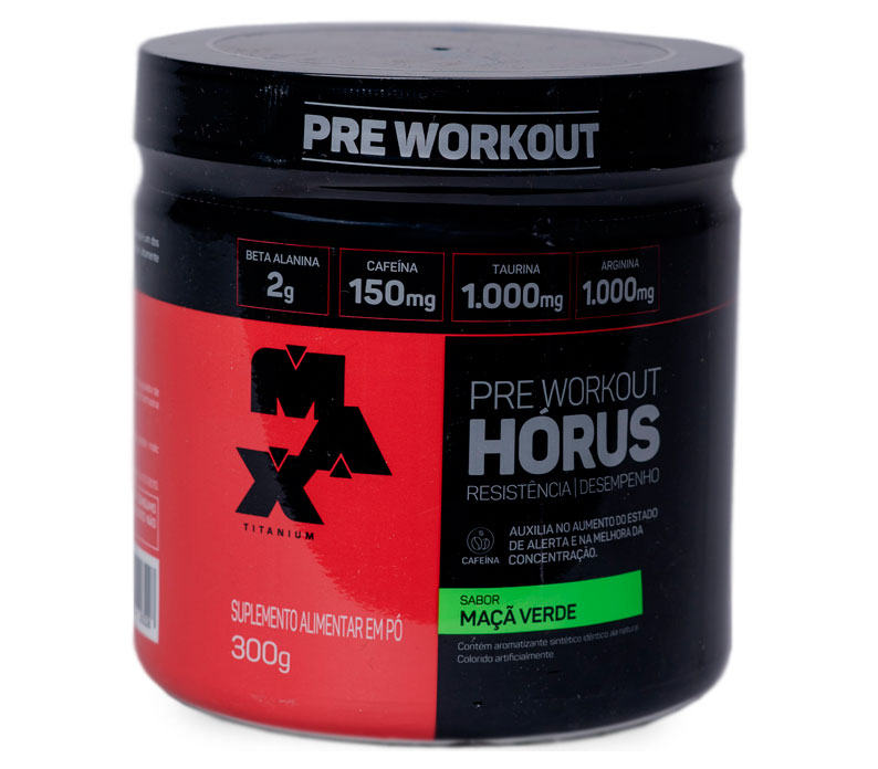 Horus - Pré Treino (300g) Max Titanium
