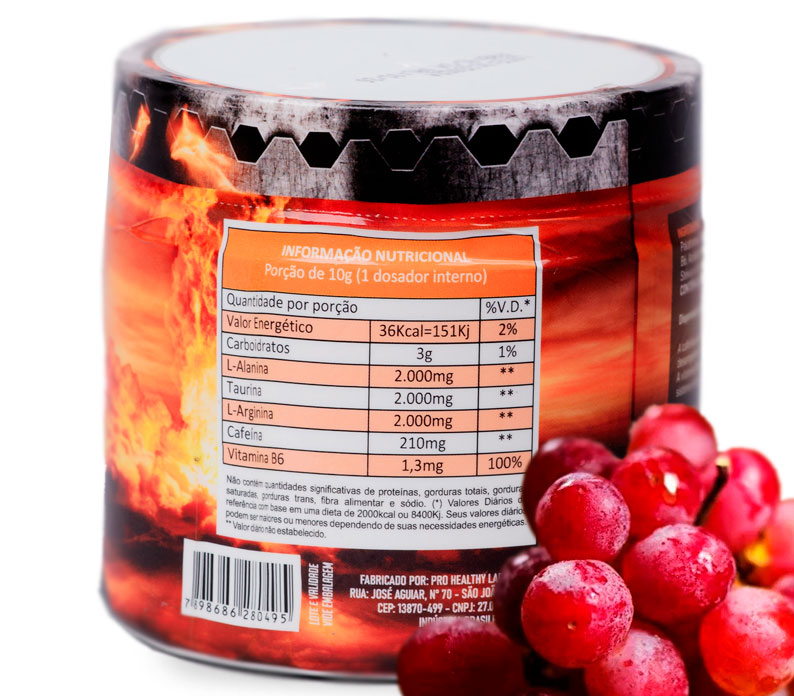 Tsar PW Pré-Treino 150G - R74