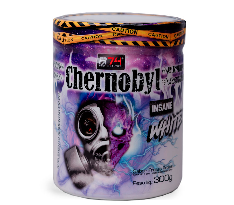 Chernobyl White R74 300g Pré-treino Sem Cafeína