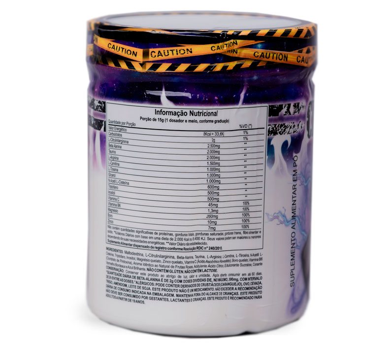 Chernobyl White R74 300g Pré-treino Sem Cafeína