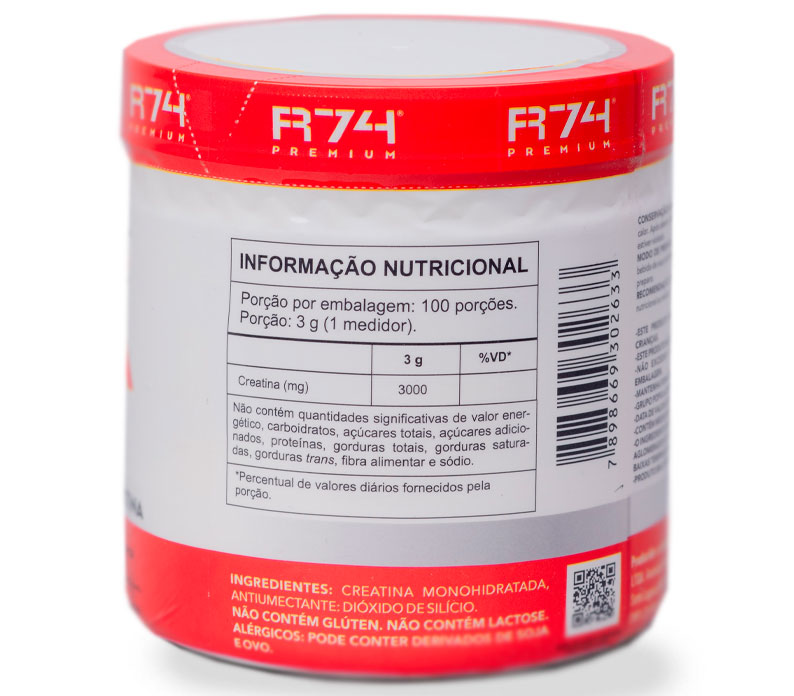 Creatina 100% Pura R74 Premium