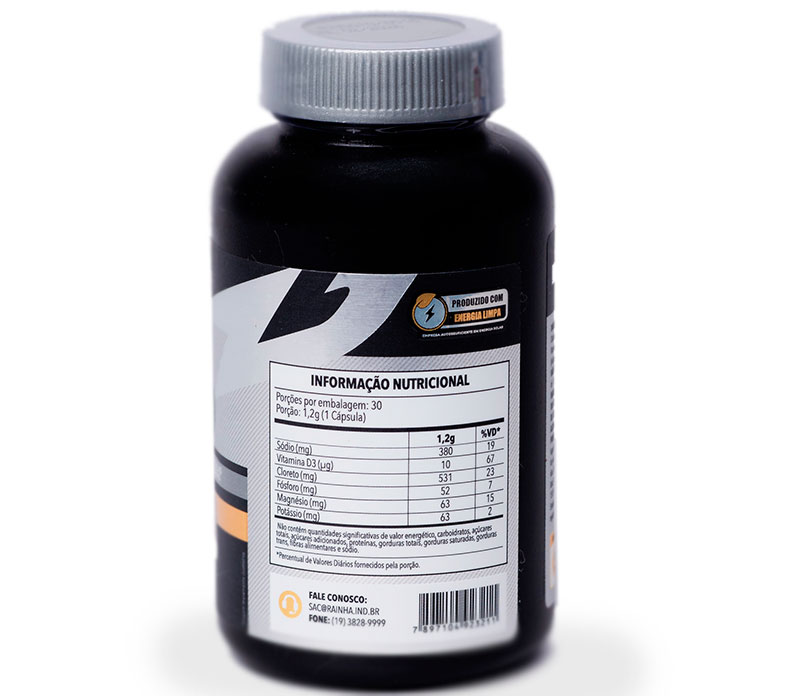 Salt Reload Cápsulas De Sal 30 Dias Bodyaction