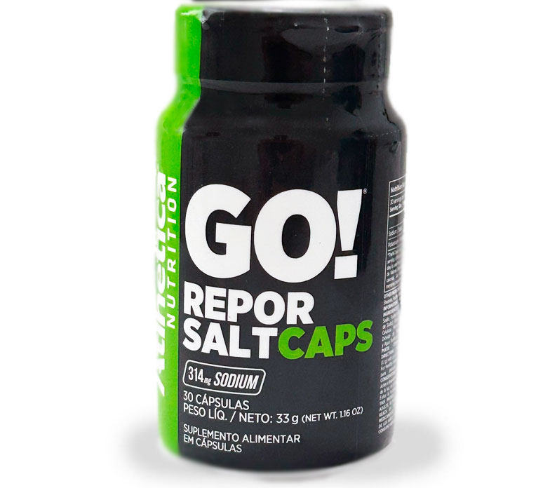 Repositor Eletrolitico Go Repor Salt 30 Caps - Atlhetica Sabor Sem Sabor