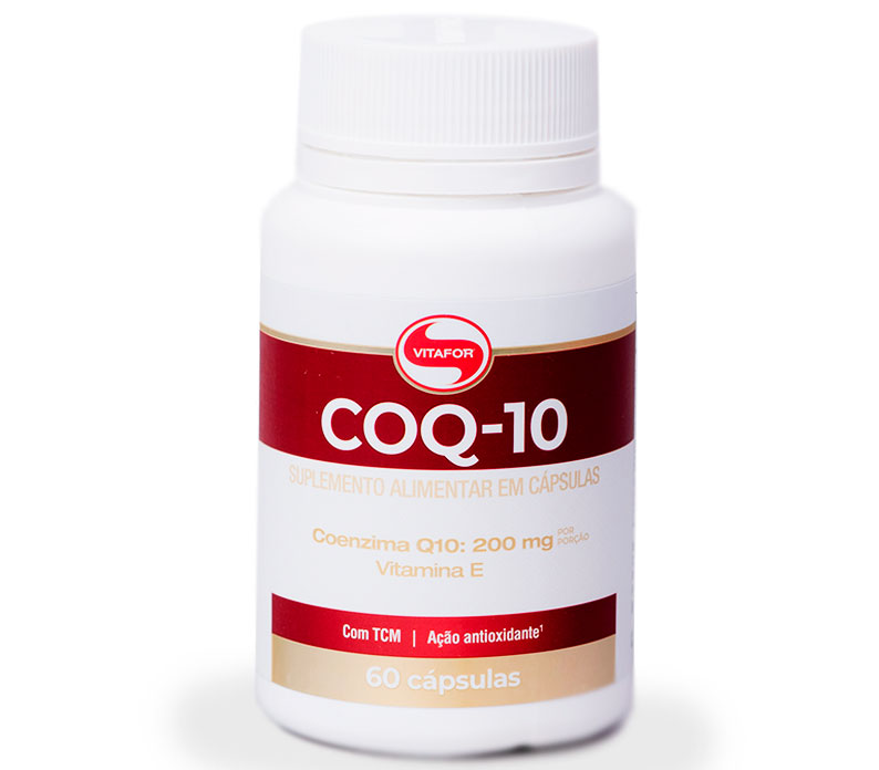 Coenzima Q10 200mg 60 Cápsulas Vitafor