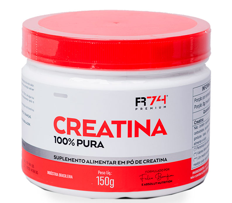 Creatina 100% Pura 150g - R74 Premium 