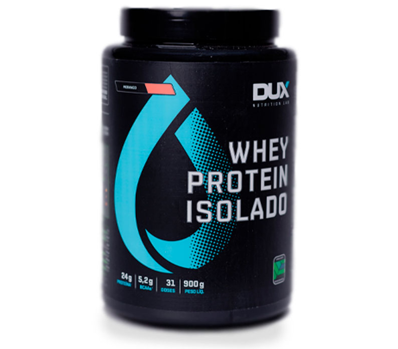 Whey Protein Isolado Dux Nutrition - Pote 900g