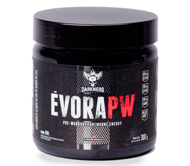 Évora Pw 300g Pré Treino - Darkness